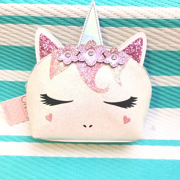 OMG Accessories Handbags - Unicorn Cosmetic Bag